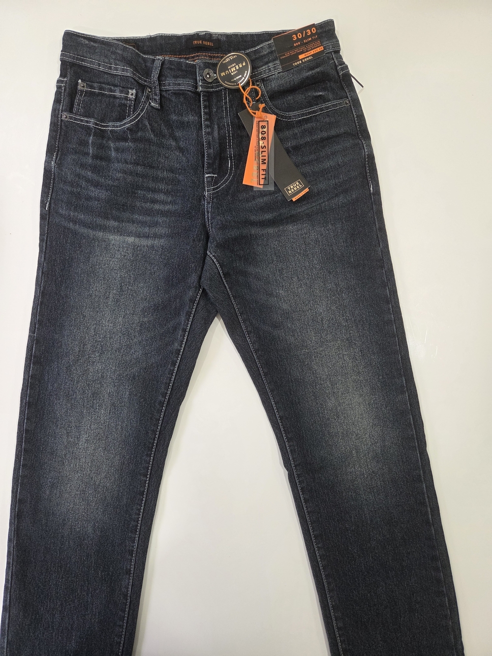 Slim Fit Men’s Jeans - Dark Wash